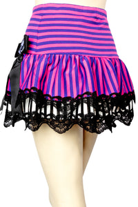 Mixed Layer Skull Skirt