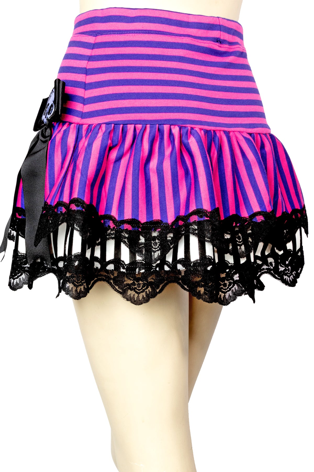 Mixed Layer Skull Skirt