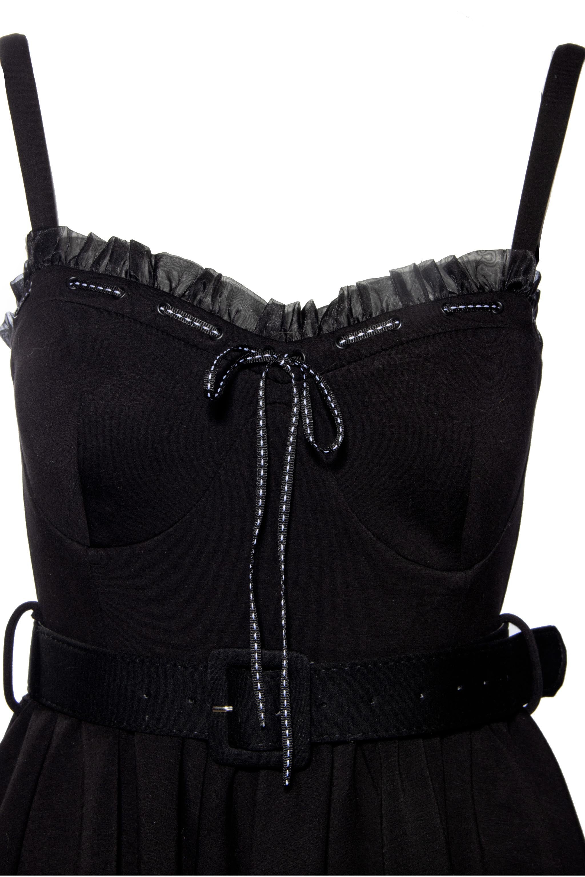 Love Bites Swing Dress Black Jessica Louise Love Bites Swing Dress Black Jessica Louise