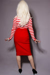 Jail House Dress Red