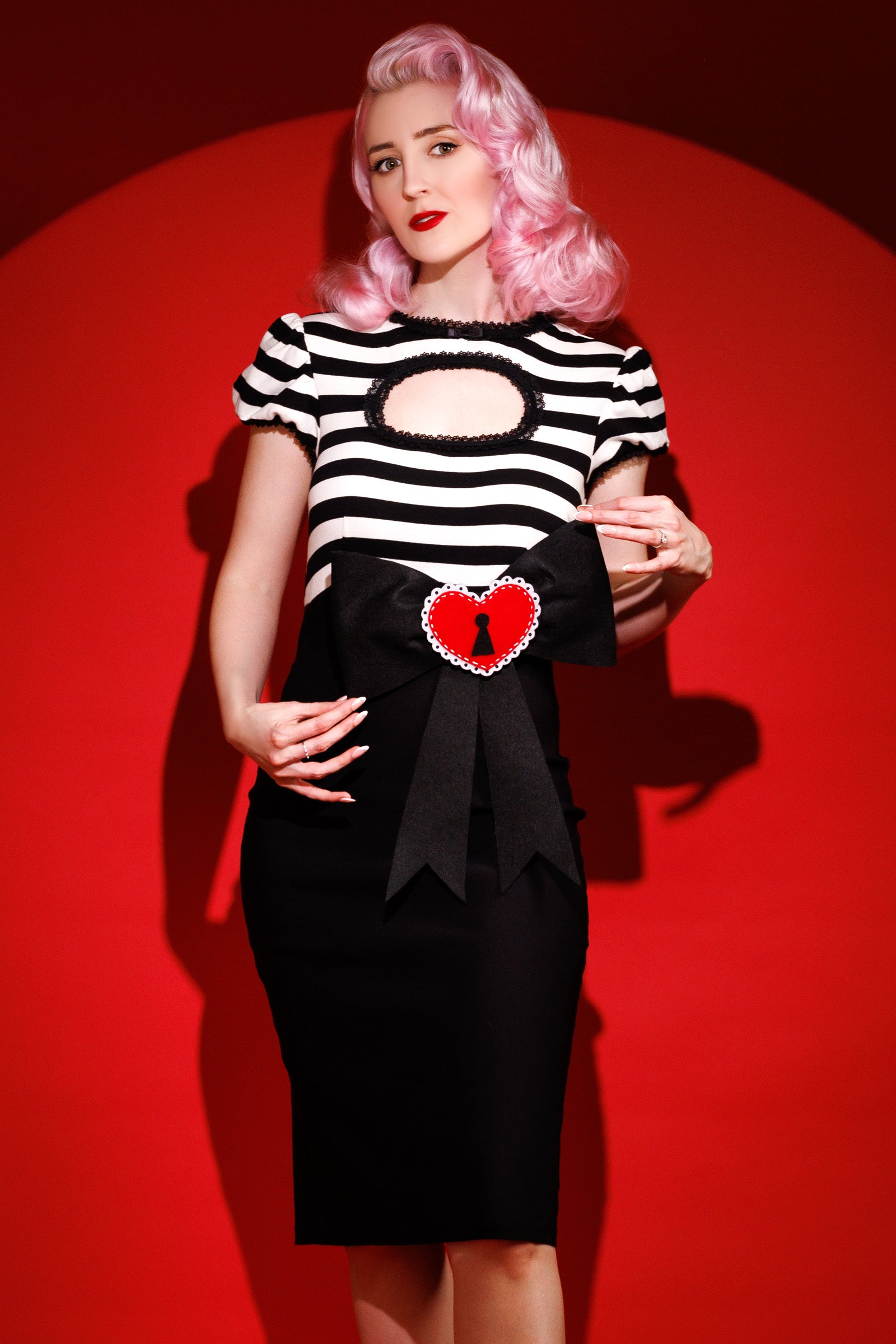 Molly Keyhole Dress – Jessica Louise