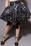 Hearts & Pins Skater Skirt