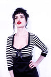 Gigi 3/4 Sleeve Stripe Top - shopjessicalouise.com
