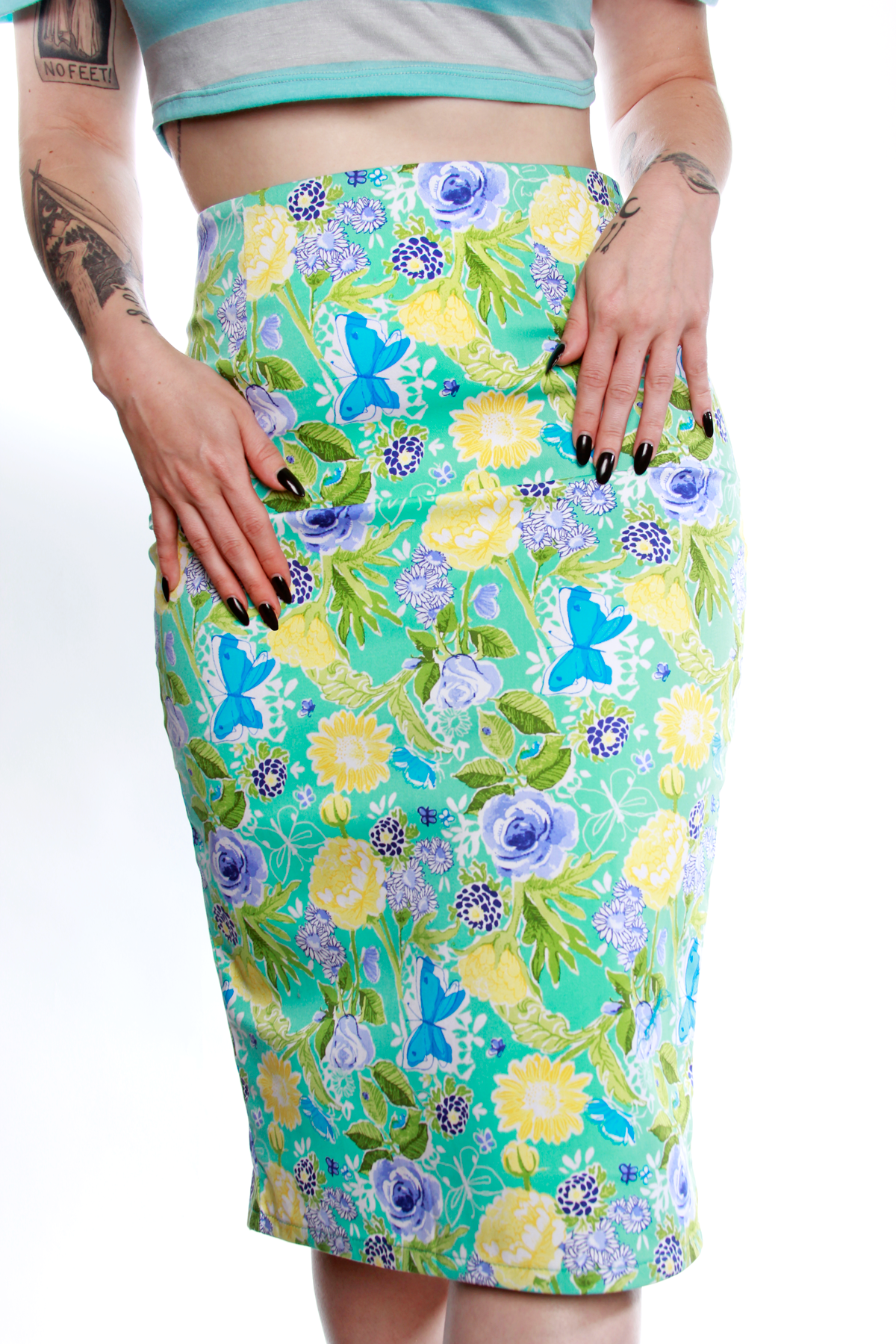 High Waisted Floral Dream Skirt - shopjessicalouise.com