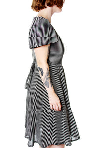 Barbara Flutter sleeve wrap dress - shopjessicalouise.com