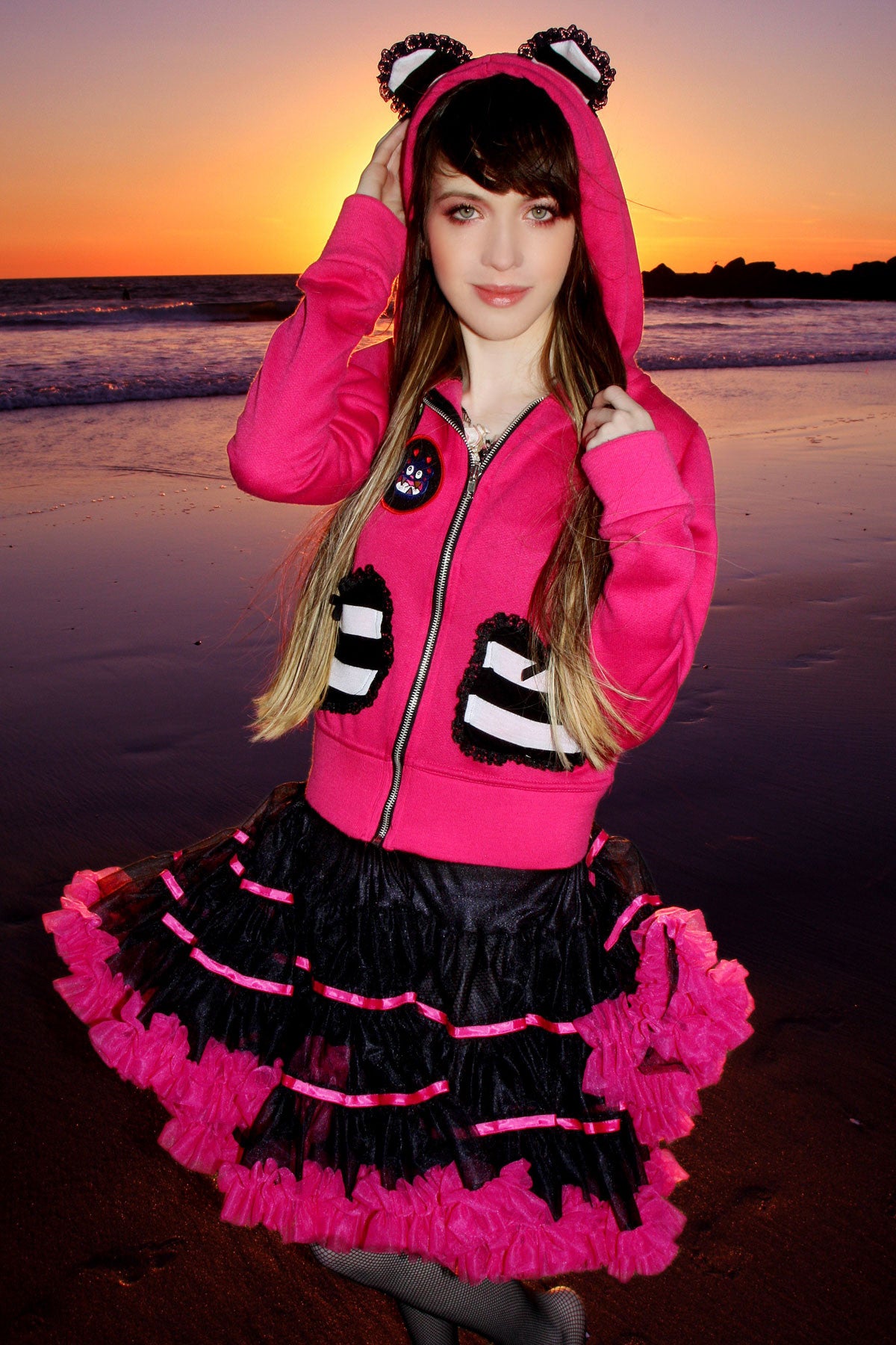 Jessica Louise Classic Bear Hoodie