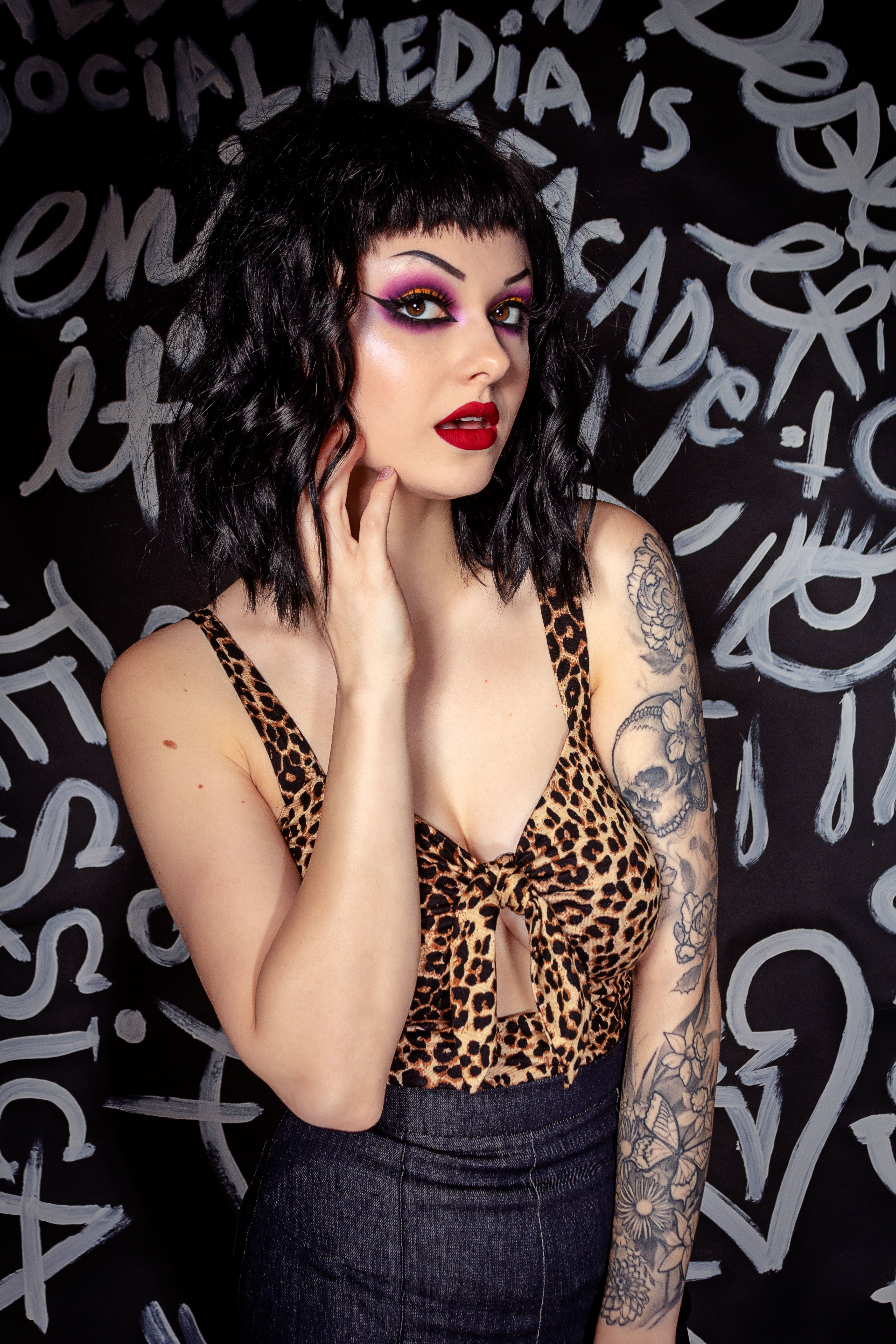 Leopard Keyhole Tank – Jessica Louise