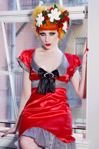 Jessica Louise Satin Doll Dress - shopjessicalouise.com